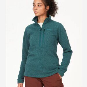 MARMOT HALF ZIP SIZE LARGE PREOWNED  WOMEN'S DROP LINE 1/2-ZIP JACKET